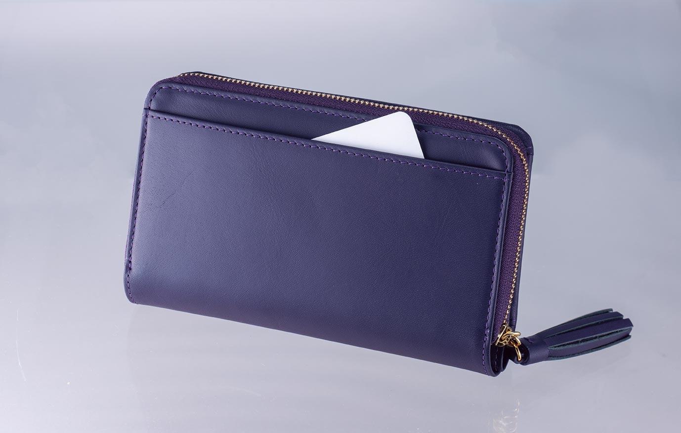 紫財布 ミディアムサイズ 写真4