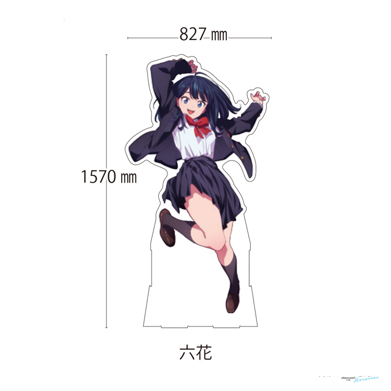 グリッドマンヒロインズ等身大アクスタ 写真2