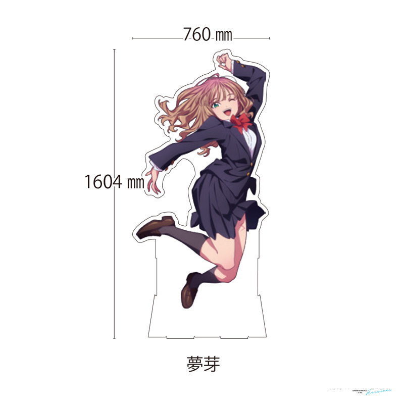 グリッドマンヒロインズ等身大アクスタ 写真3