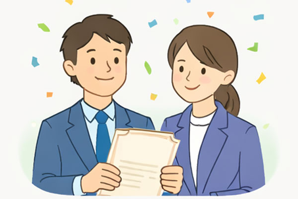 入社・内定祝いのイメージ画像