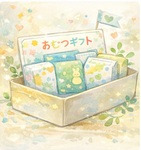 選べるから、相手に合わせやすい