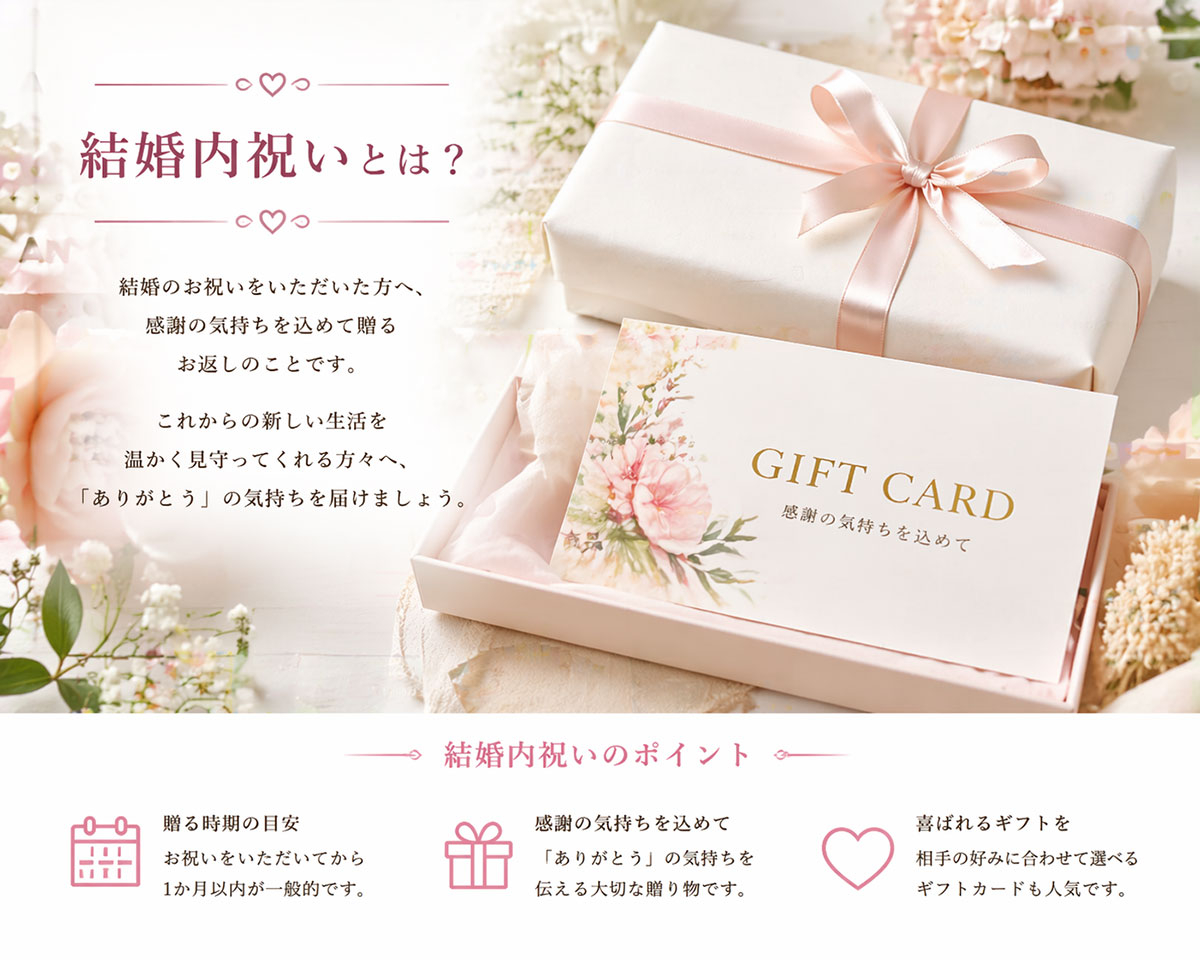 結婚内祝い ギフト