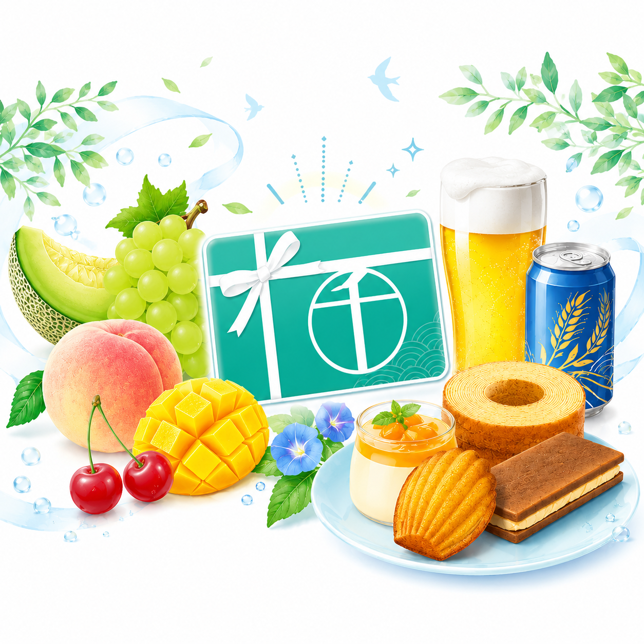 夏ギフトに合わせやすい