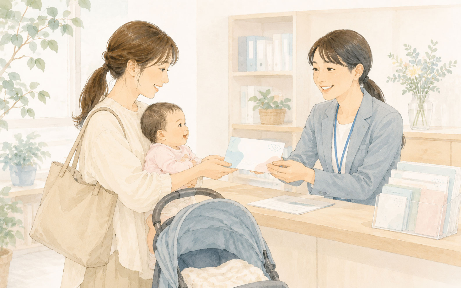 自治体・法人向け子育て支援のイメージ